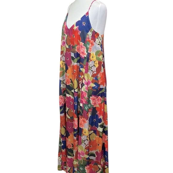 Nicole Miller Floral Maxi Dress - Multicolor - Picture 6 of 7